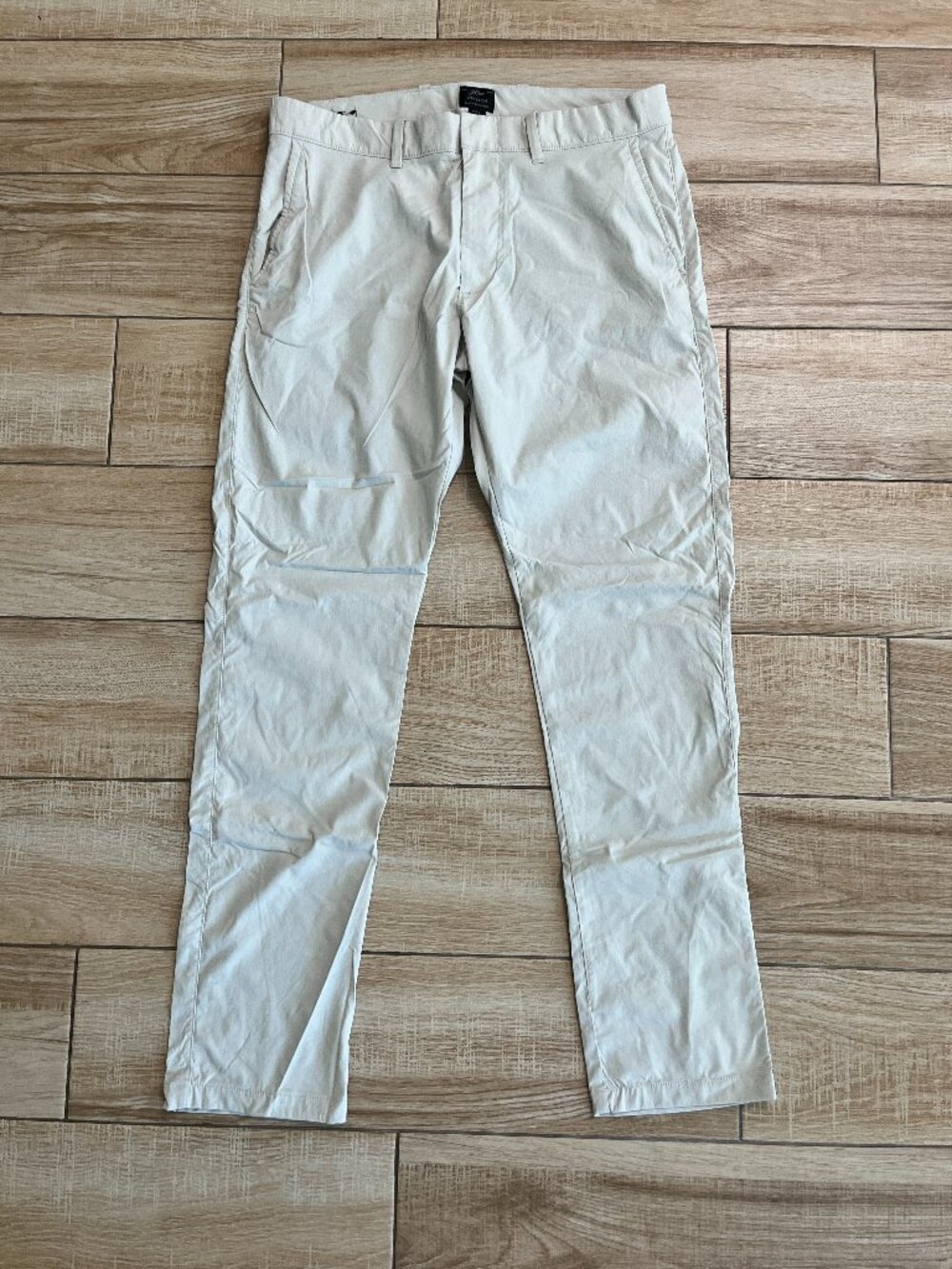 Mens J. Crew Tan 484 Slim Stretch Pants - 31x30
